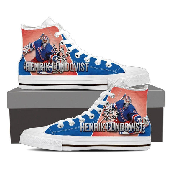 henrik lundqvist ladies high top sneakers