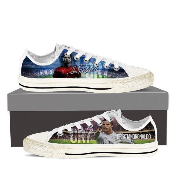 cristiano ronaldo mens low cut sneakers cut