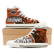 cleveland browns mens high top sneakers high top