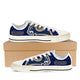 los angeles rams ladies low cut sneakers