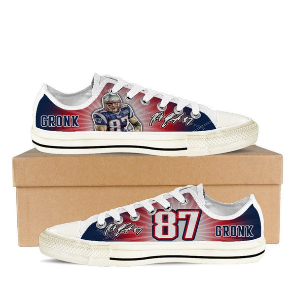 rob gronkowski ladies low cut sneakers