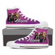 poison ladies high top sneakers