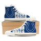 indianapolis colts ladies high top sneakers