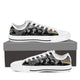 pink floyd new mens low cut sneakers