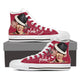 pink mens high top sneakers
