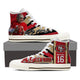 joe montana mens high top sneakers