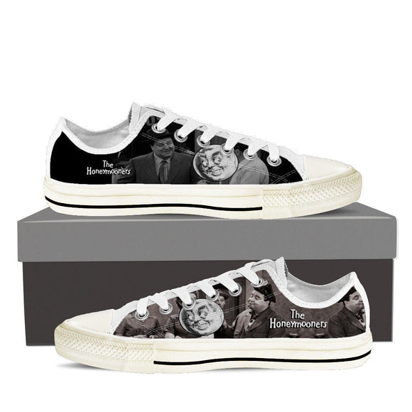 honeymooners mens low cut sneakers