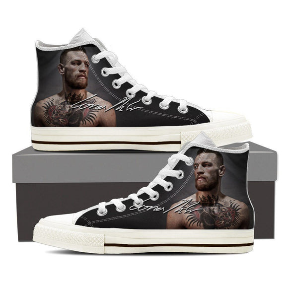 conor mcgregor ladies high top sneakers