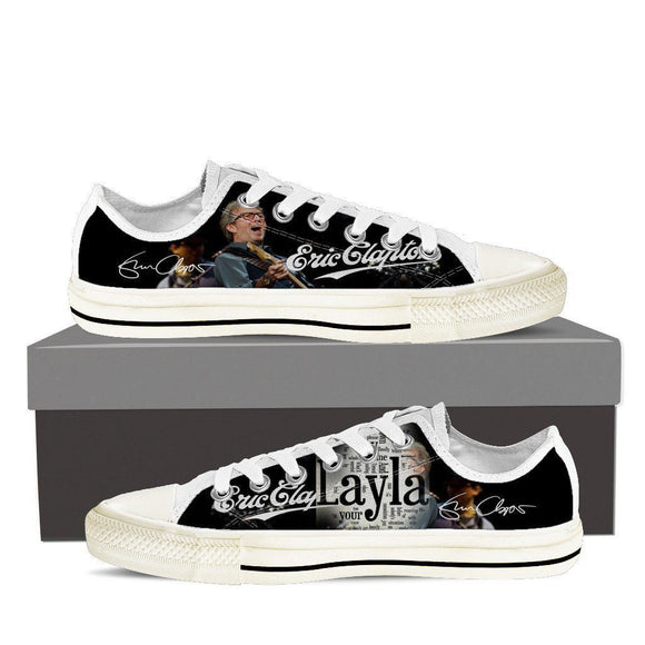 eric clapton ladies low cut sneakers