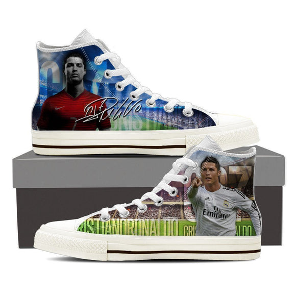 cristiano ronaldo ladies high top sneakers