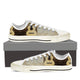 guitar  ladies low cut sneakers