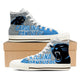 carolina panthers ladies high top sneakers