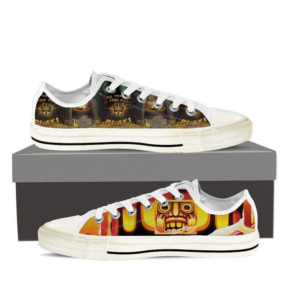 temple run mens low cut sneakers
