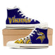 minnesota vikings mens high top sneakers high top