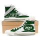 new york jets ladies high top sneakers