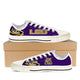 lsu tigers ladies low cut sneakers