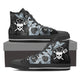 chef skull ladies high top sneakers
