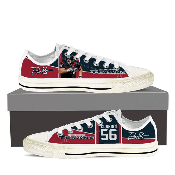 brian cushing ladies low cut sneakers