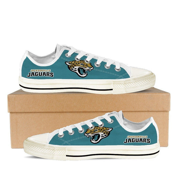 jacksonville jaguars ladies low cut sneakers
