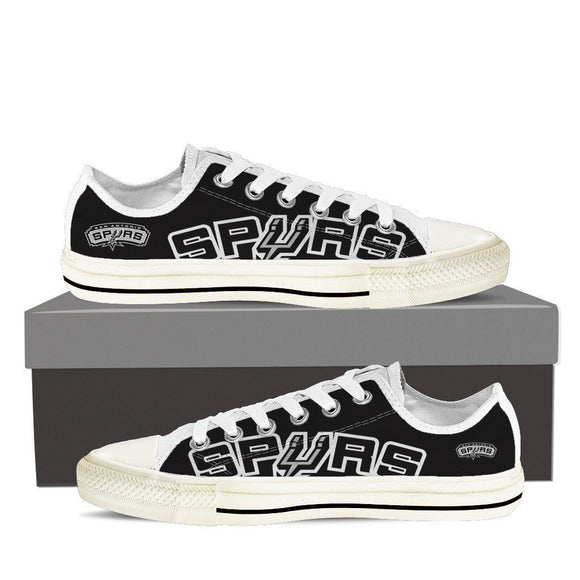 spurs new ladies low cut sneakers
