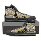 oil rig roughneck mens high top sneakers