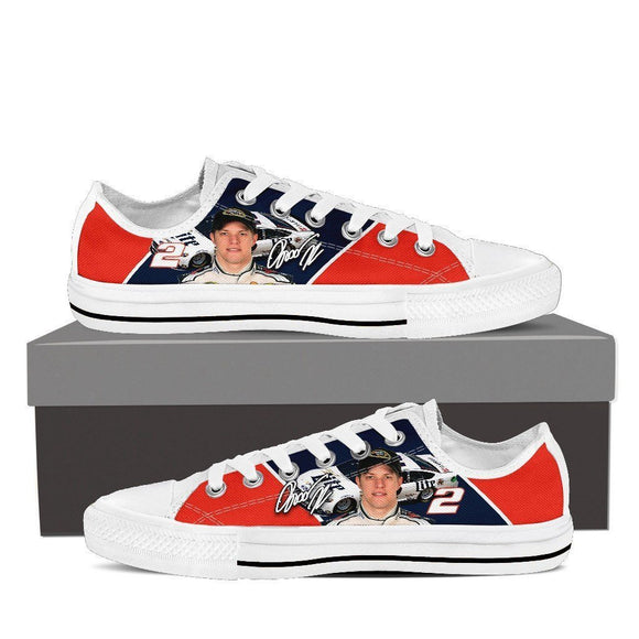 brad keselowski ladies low cut sneakers