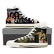 queen band mens high top sneakers