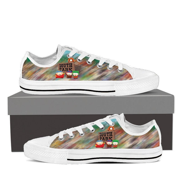 south park ladies low cut sneakers
