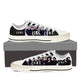 the cure ladies low cut sneakers