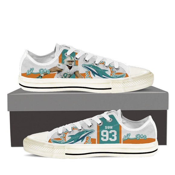 ndamukong suh mens low cut sneakers cut