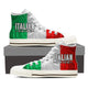 italian pride ladies high top sneakers