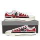 matt ryan ladies low cut sneakers