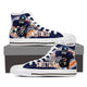 walter payton ladies high top sneakers