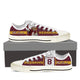 kirk cousins ladies low cut sneakers