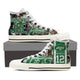 joe namath ladies high top sneakers