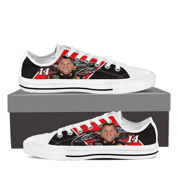 tony stewart mens low cut sneakers