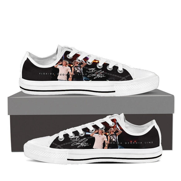 florida georgia line mens low cut sneakers