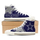cowboys mens high top sneakers high top 1