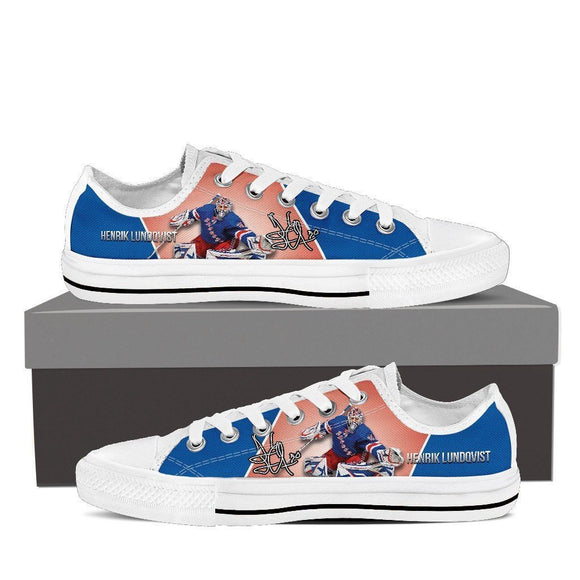 henrik lundqvist mens low cut sneakers