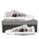duran duran ladies low cut sneakers
