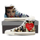 lucille ball mens high top sneakers