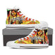 jimi hendrix ladies high top sneakers