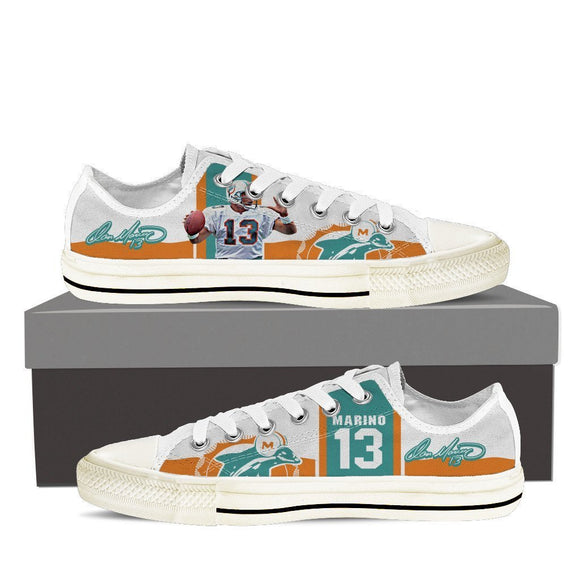 dan marino ladies low cut sneakers