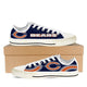 chicago bears ladies low cut sneakers