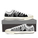 albert einstein ladies low cut sneakers