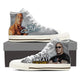 the rock mens high top sneakers high top