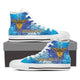 bon jovi logo ladies high top sneakers