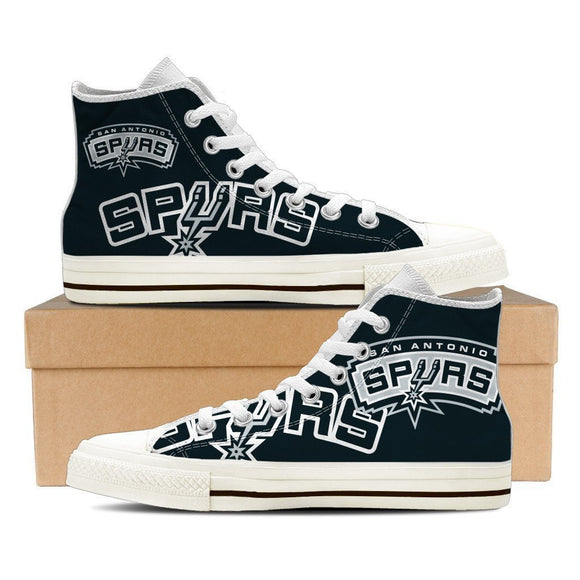 san antonio spurs ladies high top sneakers