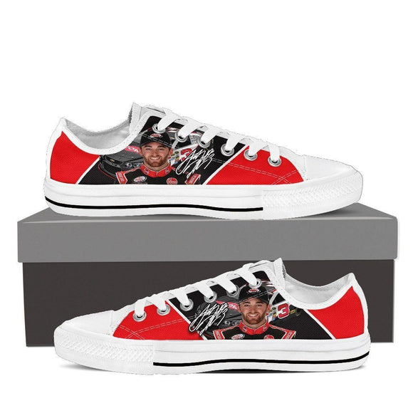 austin dillon mens low cut sneakers