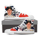 brad keselowski mens high top sneakers